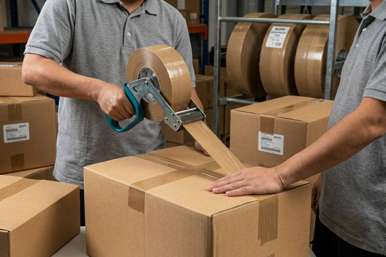 Carton Sealing Packaging Tape - SKG IMPEX quality adhesive tapes manufacturer Ghaziabad